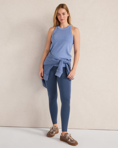 GARMENT-DYED ORGANIC COTTON RACERBACK TANK