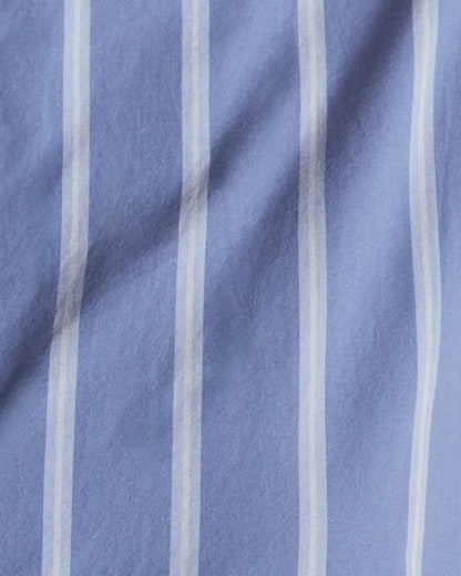 ORGANIC COTTON POPLIN PINSTRIPE PAJAMA PANTS
