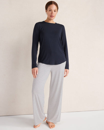 CALM & COOL LONG SLEEVE PAJAMA TOP