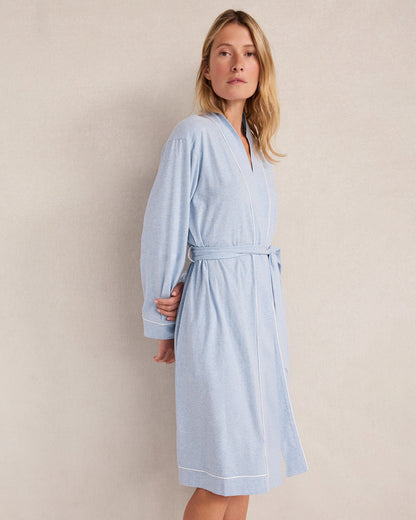ORGANIC COTTON JERSEY ROBE